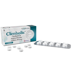Clembuterol — Cooper Pharma Clenbolic 40mcg 50 tabletes