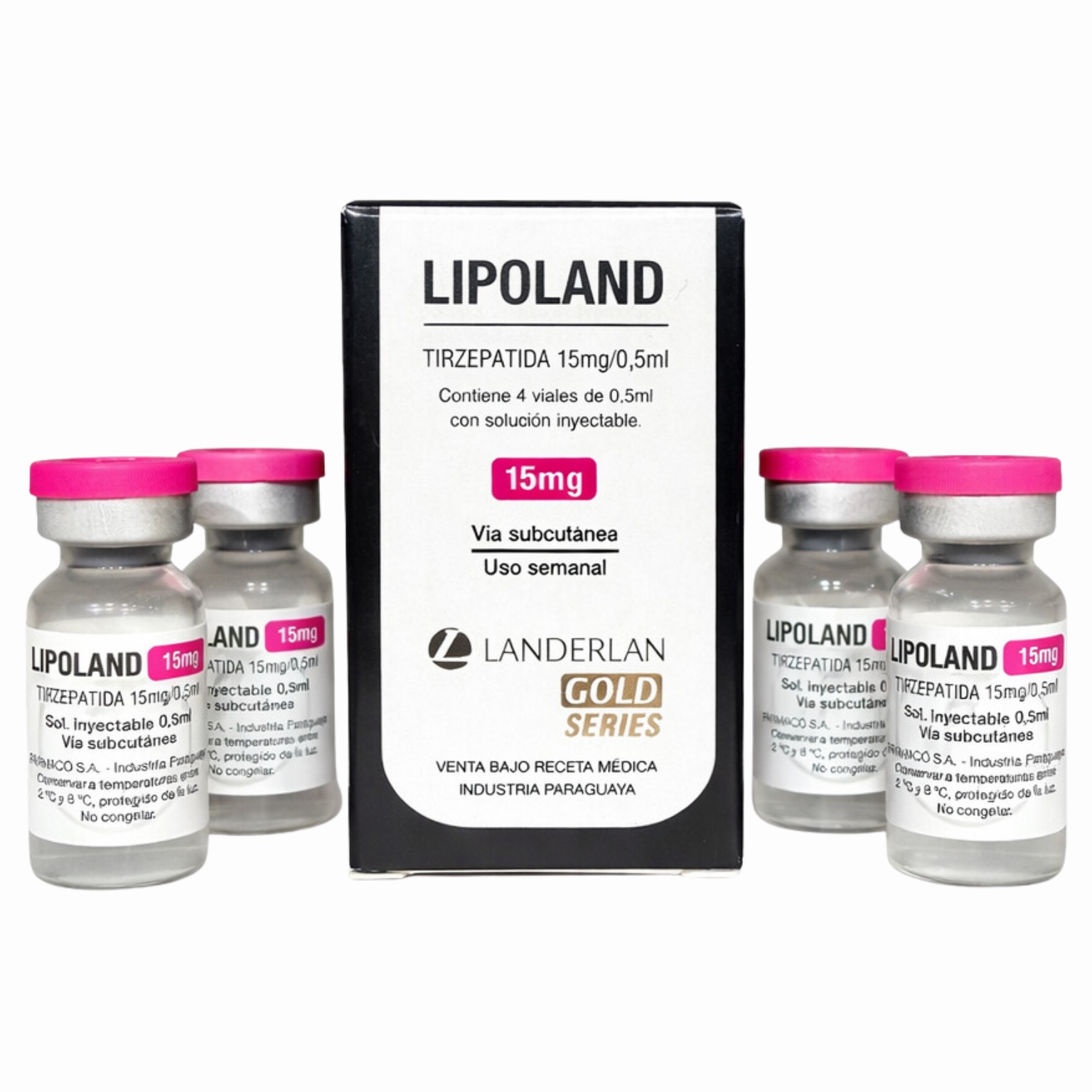 Tirzepatida — Lipoland 15mg 4 ampolas