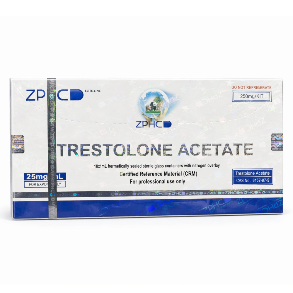 Acetato de Trestolona — ZPHC 25mg/1ml 10 Ampolas
