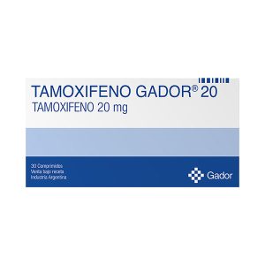 Tamoxifeno — Gador 20mg 30 Comprimidos