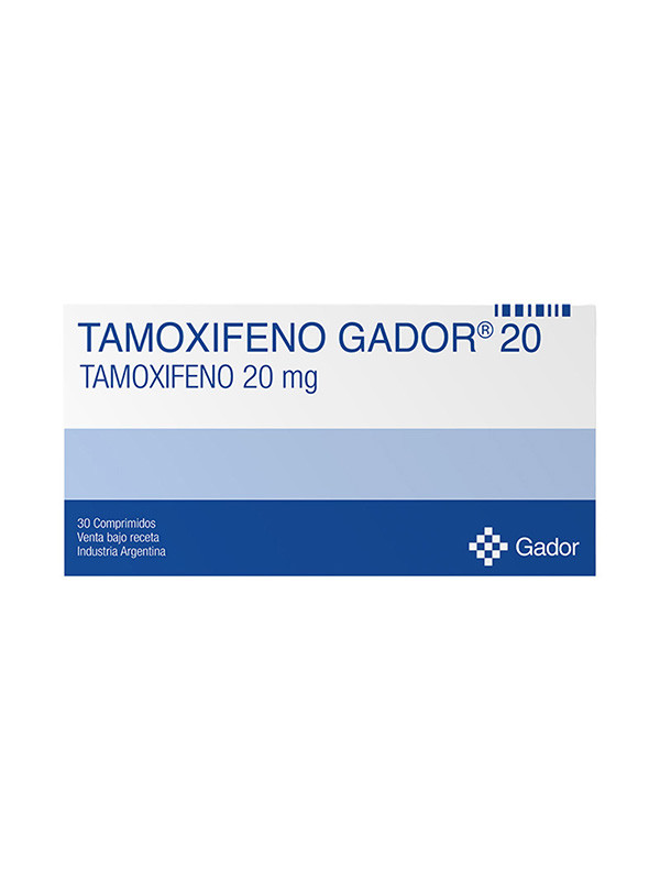 Tamoxifeno — Gador 20mg 30 Comprimidos