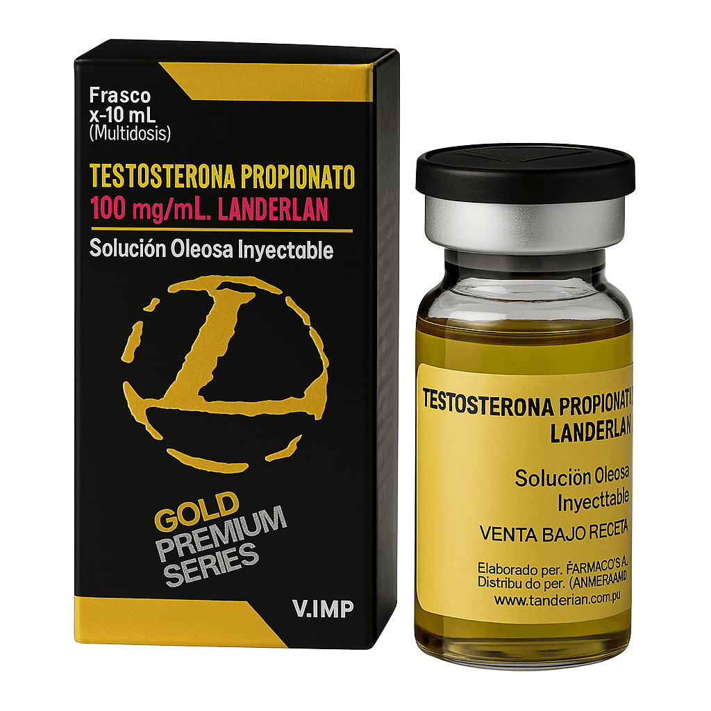 Propionato de Testosterona — Landerlan Gold 100mg 10ml