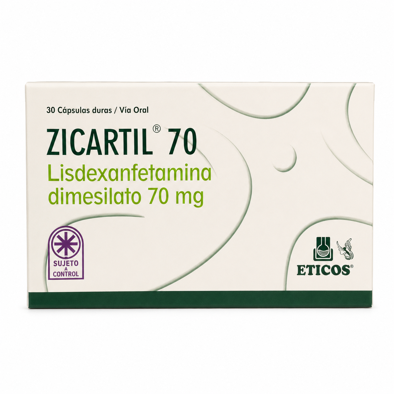 Venvanse — Eticos Zicartil 70 Lisdexanfetamina Dimesilato 70mg