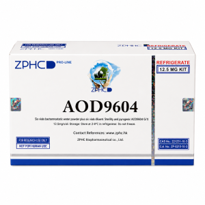 AOD9604 — ZPHC AOD-9604 kit 12,5mg 5 ampola