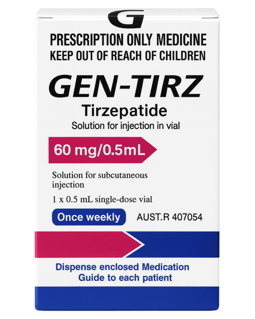 Tirzepatida — Gen-Tirz 60mg 0,5mL 01 dosi
