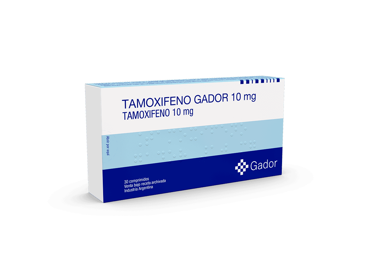 Tamoxifeno — Gador 10mg 30 Comprimidos