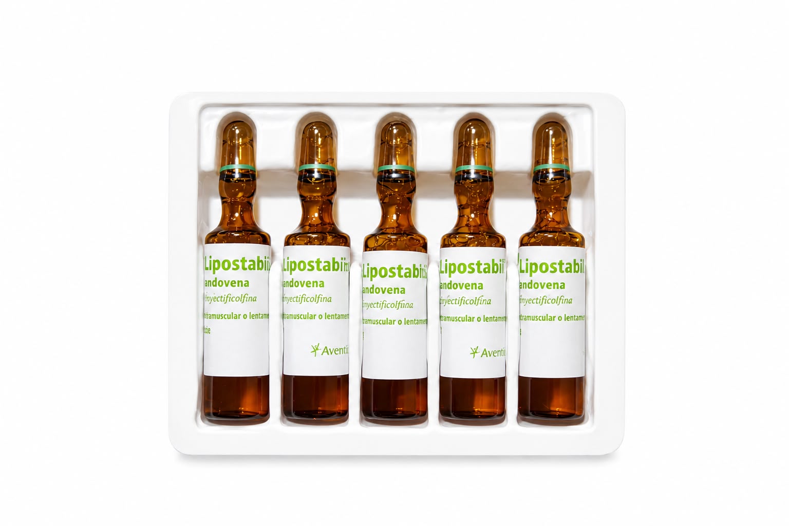 Fosfatidilcolina — Lipostabil Aventis Endovena 50mg/5ml 5 ampola