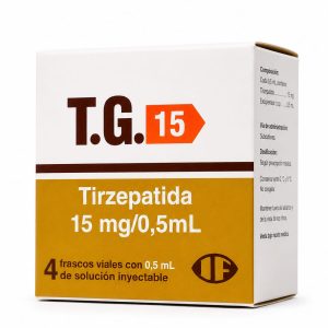Tirzepatida — TG 15mg 4 Ampolas