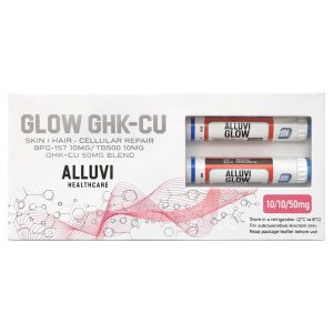 GHK-Cu — Alluvi Glow 50mg + TB-500 10mg + BPC-157 10mg Caneta