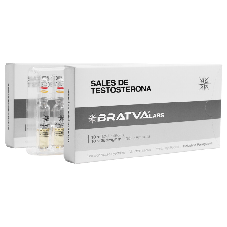Durateston — Bratva Sais de Testosterona 250mg/ml 10 Ampolas 1ml