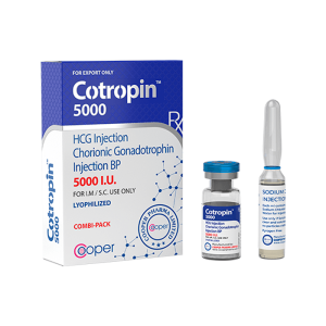 HCG — Cooper Pharma Cotropin Injection Chorionic Gonadotrophin 5000IU