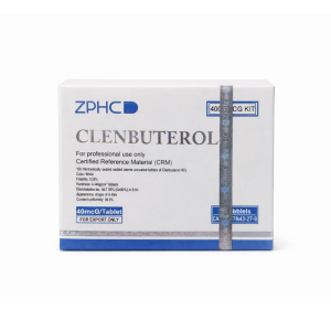 Clembuterol — ZPHC 40 mcg 100 Tablets 4000 mcg Kit