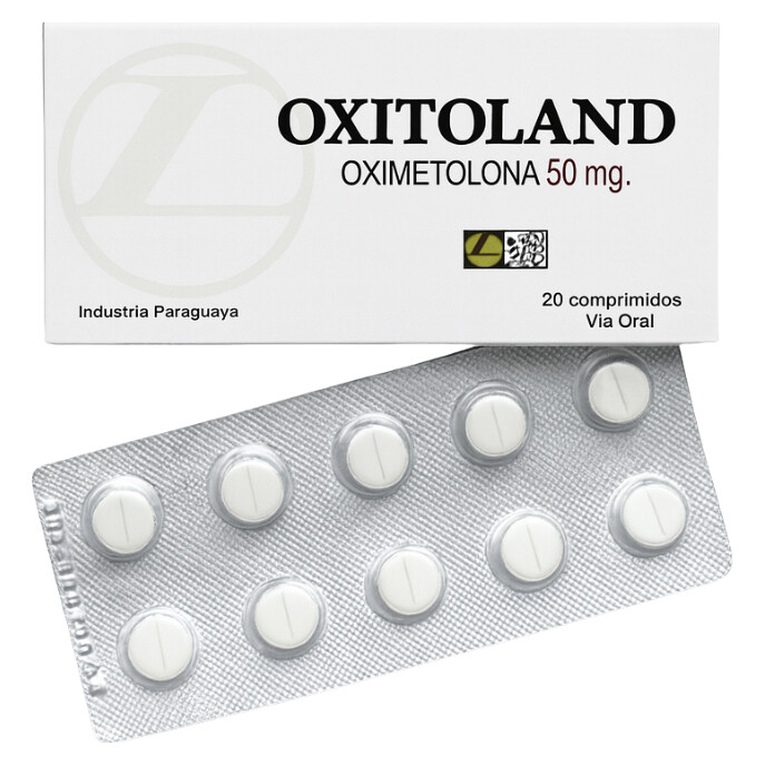 Hemogenin — Landerlan Oxitoland Oximetolona 50mg 20 Comprimidos