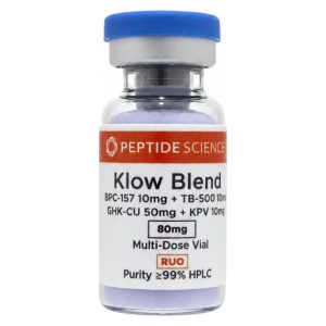 GHK-Cu — Peptide Sciences Klow Blend 80mg 50mg + TB-500 10mg + BPC-157 10mg + KPV 10mg