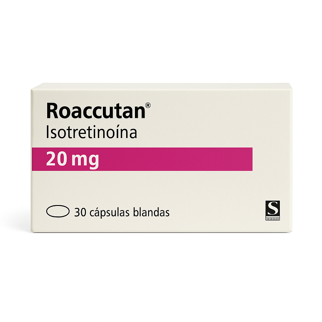 Isotretinoína — Siegfried Roaccutan 20mg