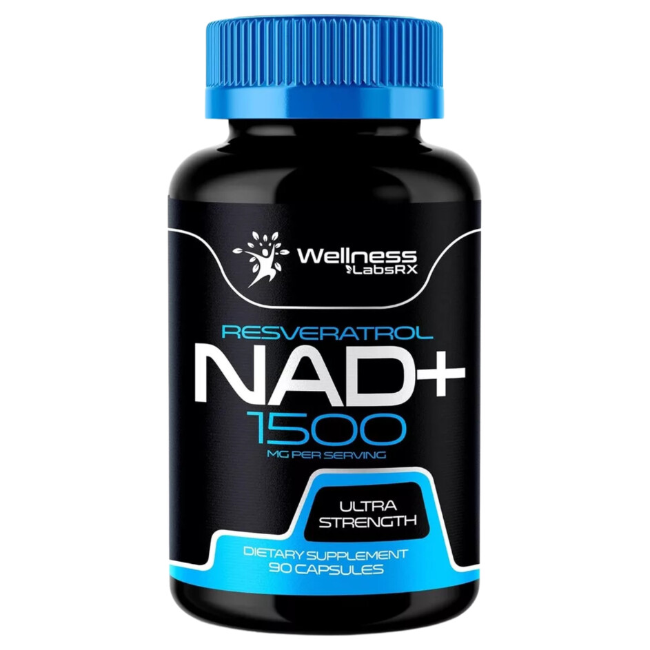 Wellness Resveratrol NAD+ 1500 90 Cápsulas