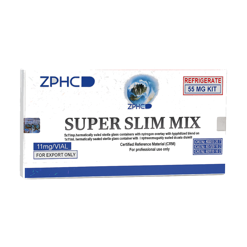 HGH Fragment — ZPHC Super Slim Mix 55mg Kit AOD 9604 5 mg + FRAG 176-191 5 mg + Adipotide 1 mg