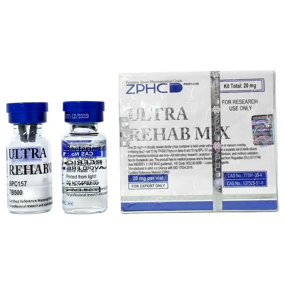 BPC-157 — ZPHC Ultra Rehab Mix 20mg 10mg + TB-500 10mg